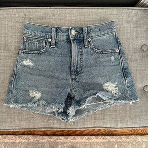 Woman’s Blue Jean Shorts